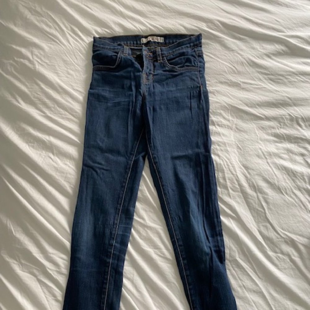 JBRAND High Waisted Skinny Jeans